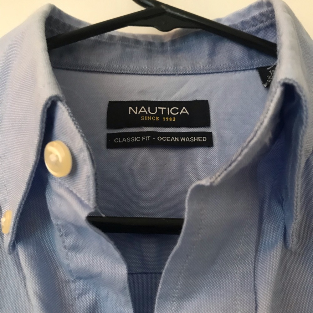 Nautica Button Down Collared Shirt